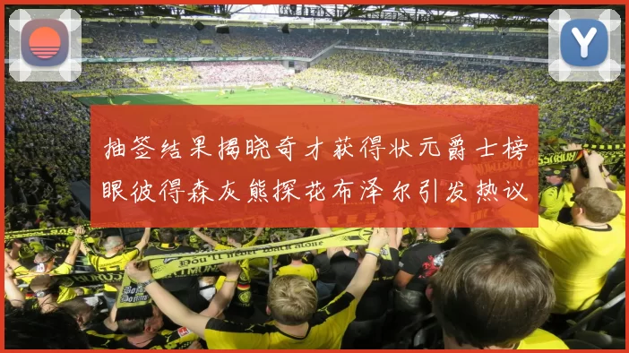 抽签结果揭晓奇才获得状元爵士榜眼彼得森灰熊探花布泽尔引发热议